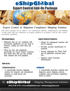 Export Control